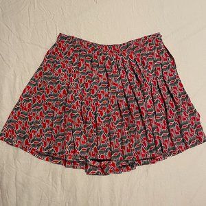 Zara Print Skort